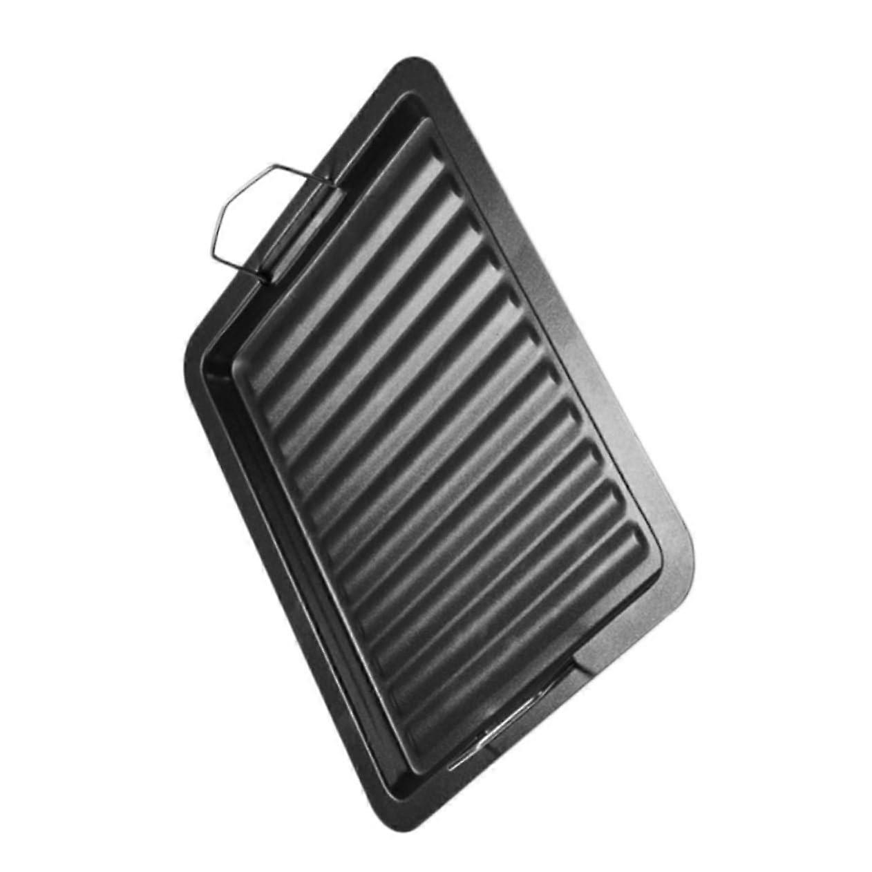 Outdoor BBQ Non-Stick Griddle Plate for Portable Gas Grills, Durable and Easy to Clean, Perfect for Family Gatherings and Cookouts