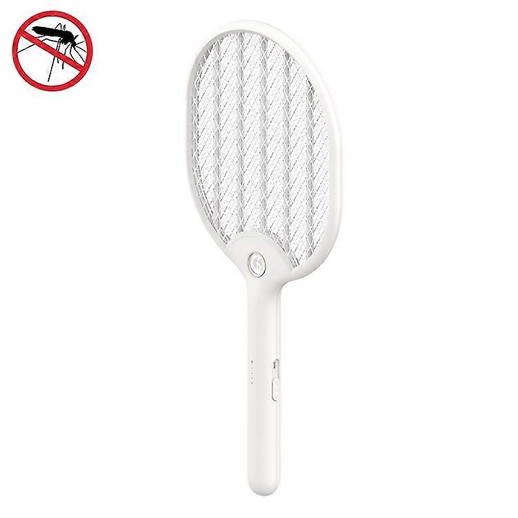 LED Mosquito Swatter, Colour: White (Without Base) White (Without Base)