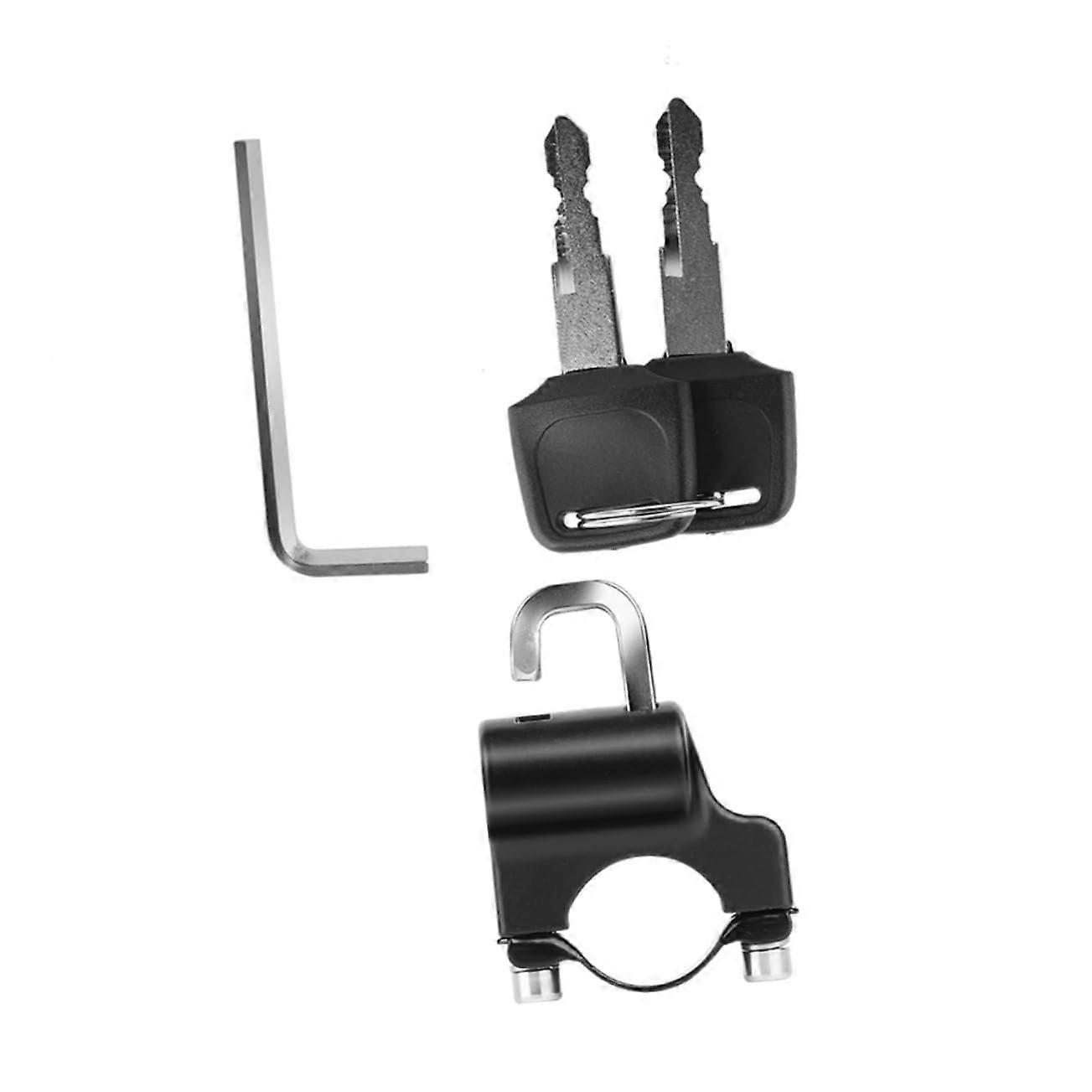 Antitheft bicycle lock for quality safety equipment for outdoor activities, weatherproof, portable, and reliable.