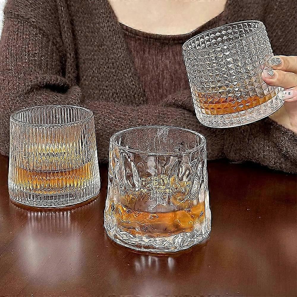 4pcs Heavy Thick Bottom Bar Glasses 170ML