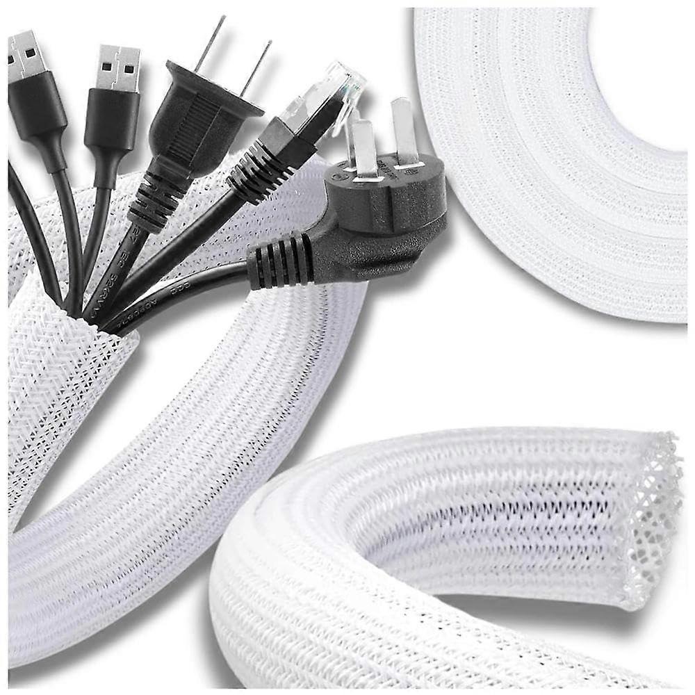Cable Channel 1 m White Cable Organizer for Cables Cable Management