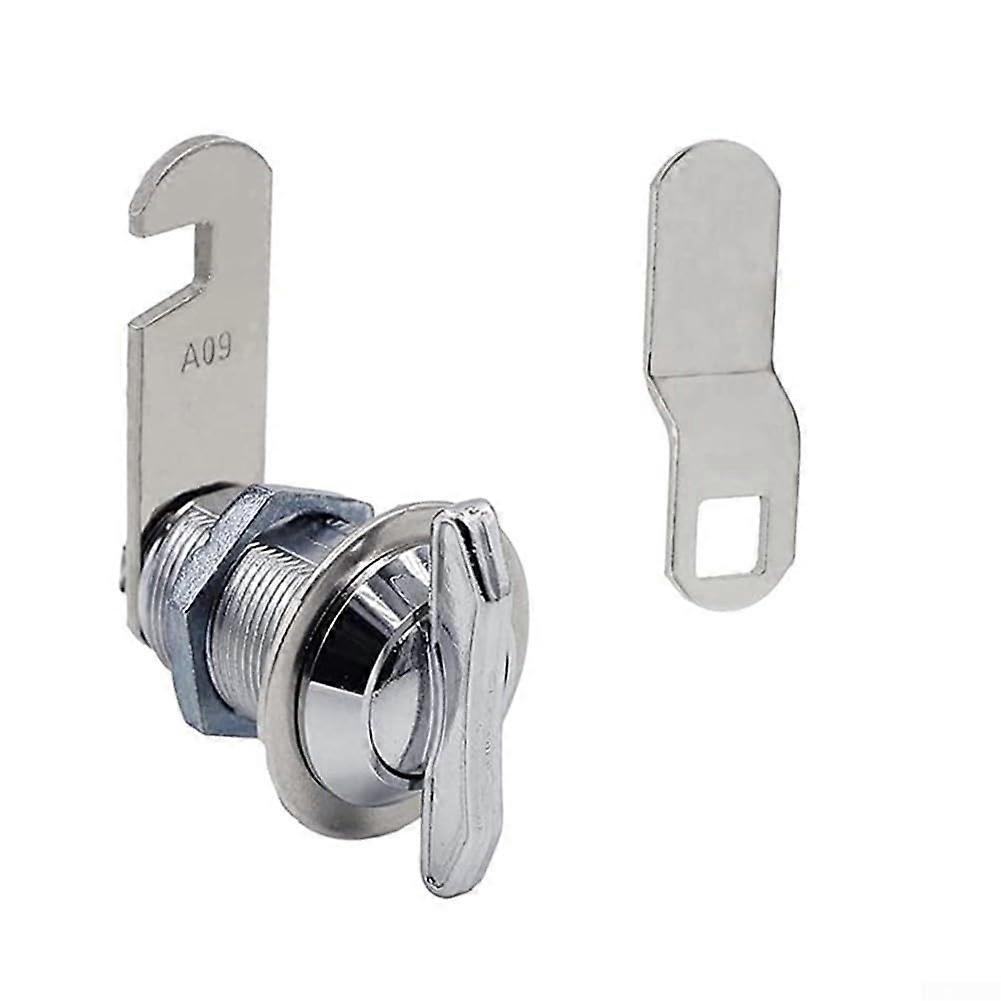 RV Door Lock 2.5cm Zinc Alloy for Camper Trailer Motorhome Storage Compartment Non-Locking Design