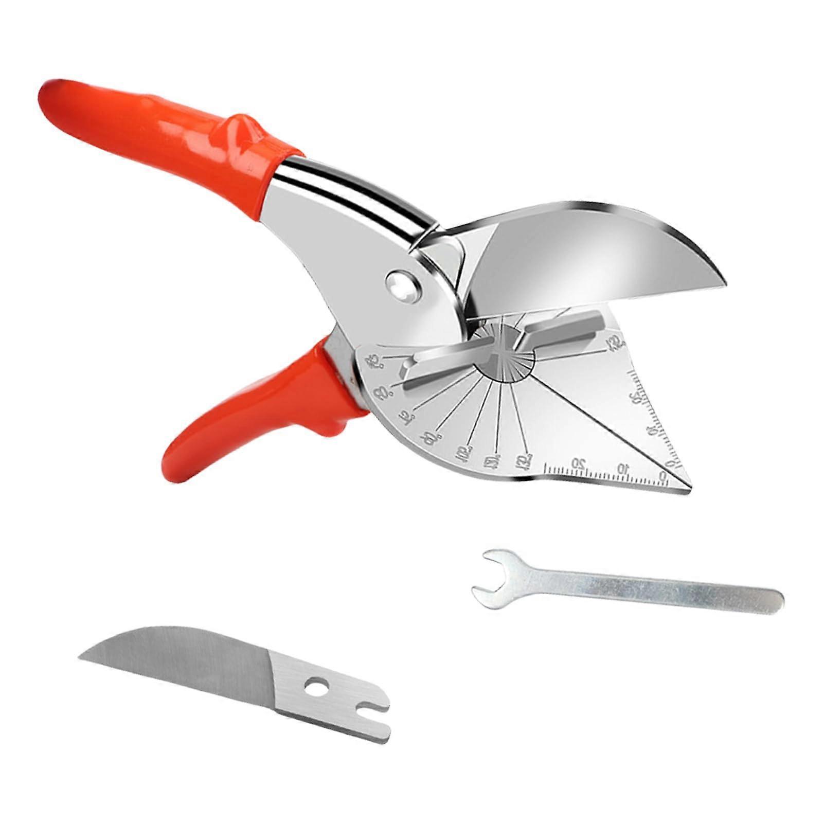 Multifunctional Trunking Miter Shear for Rotary Cutting and Adjustable Trimming 45135 Degrees Hand Tool