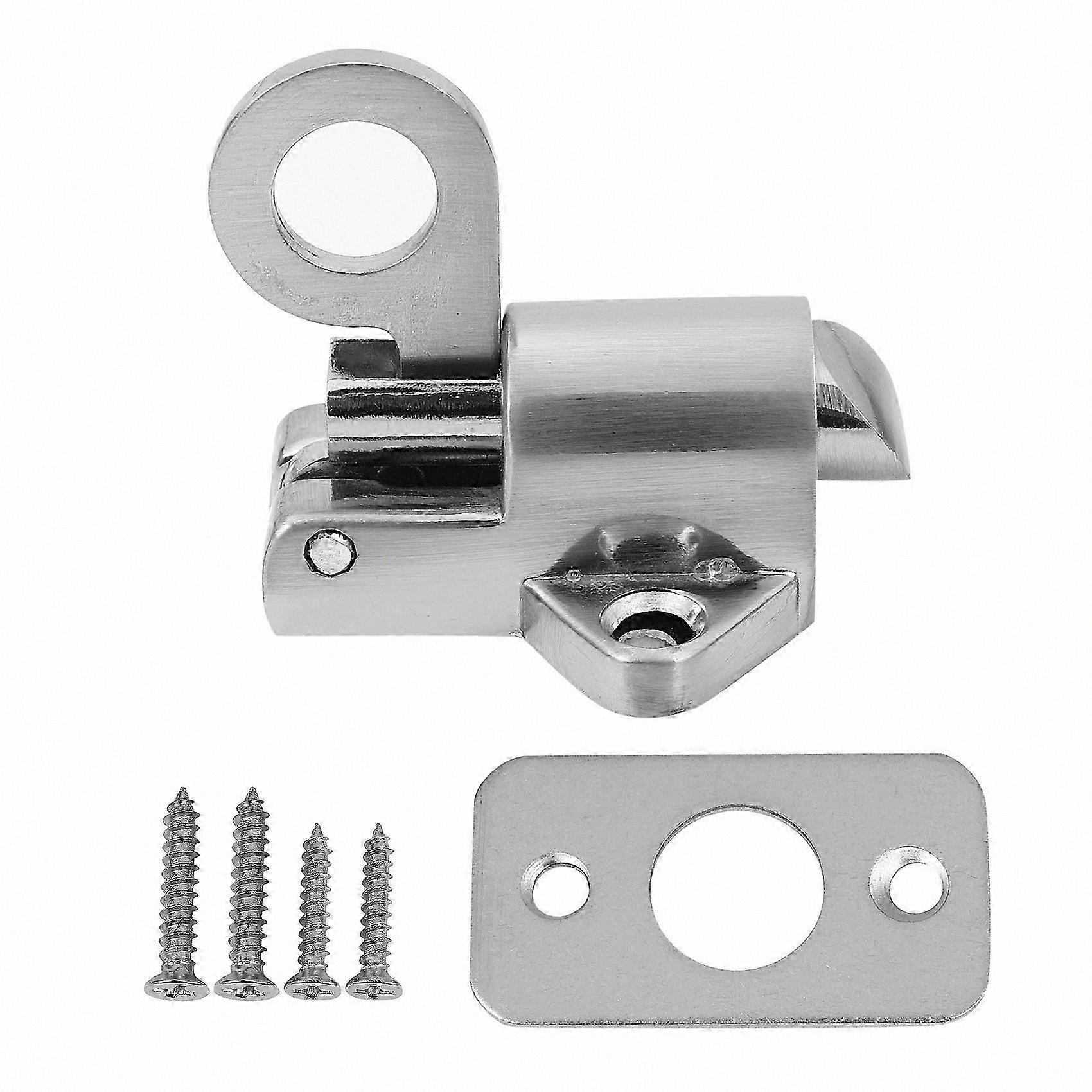 Automatic Self-Closing Window and Door Security Lock with Spring Slide Bolt Latch