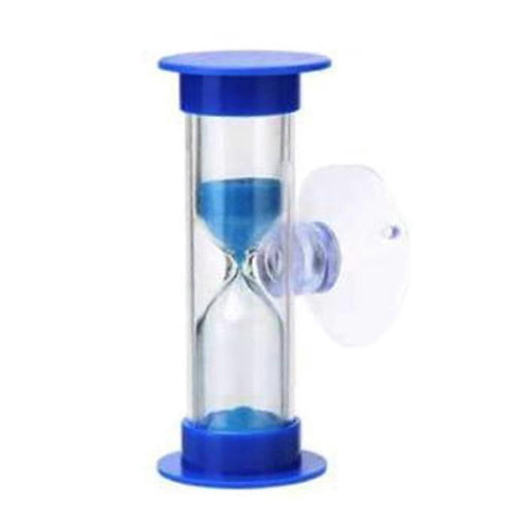 SNQTV-2minute Hourglasses Timer With Suction Cup Shower Tooth Brushing Timer -z