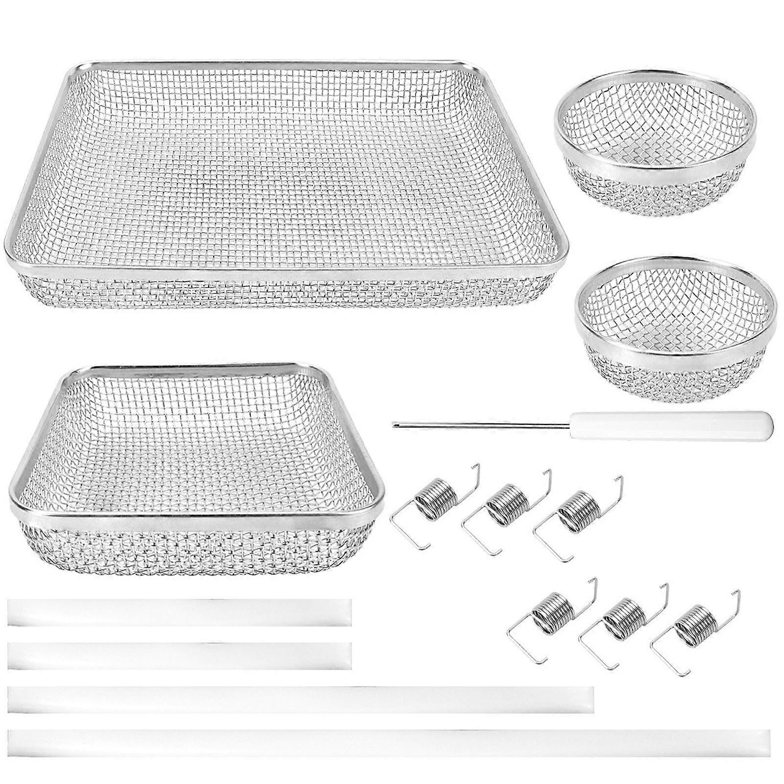 RV Furnace Vent Screen with Installation Tool Water Heater Vents Bug Covers