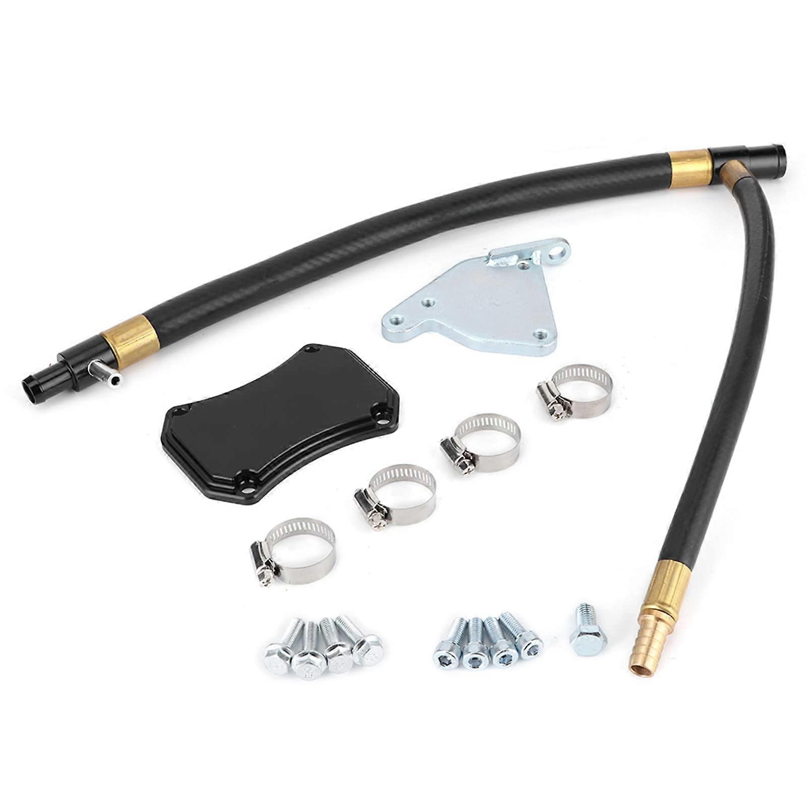 EGR Valve Cooler Extinguishing Kit for 2011-2015 LML Diesel Engine - Plated Steel, High Durability, Exact Fit