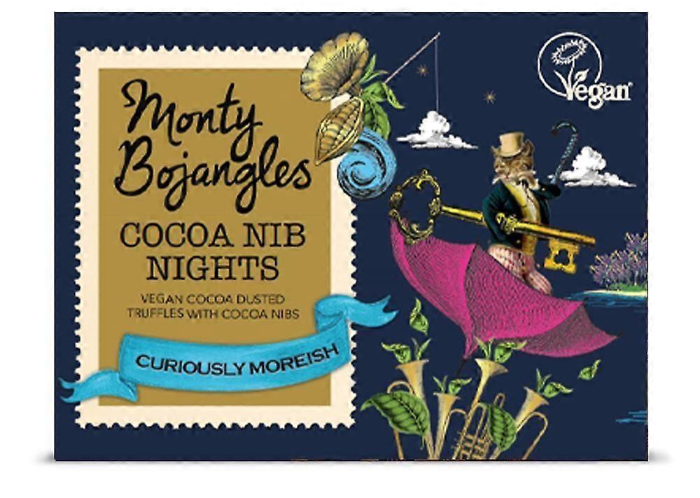 Monty Bojangles MB Cocoa Nib Nights Vegan Truffles 100g - 4 Pack