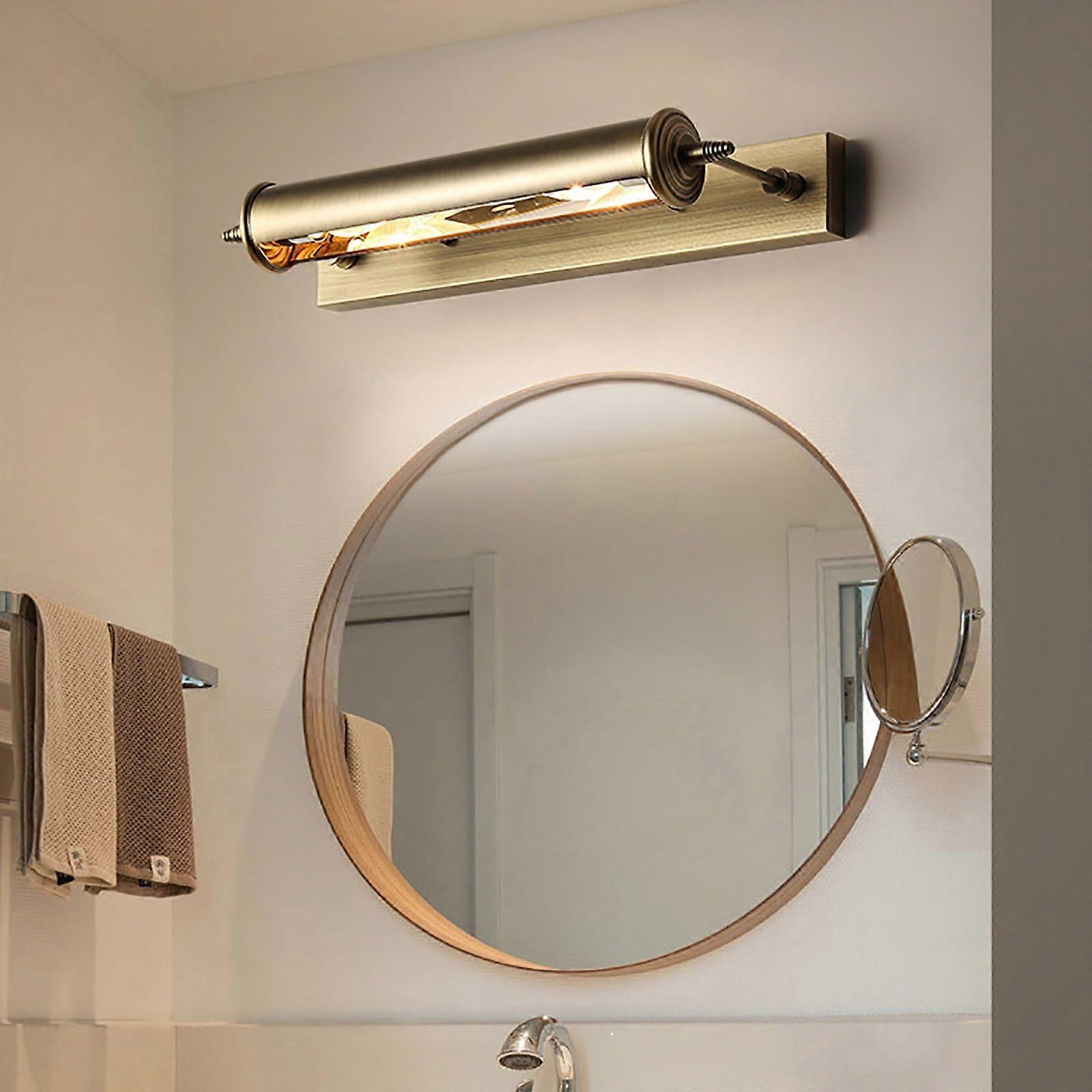 2Light Bath Vanity Wall Lamp, Elegant Lighting Solution for Bathroom Mirrors and Picture Displays White Light