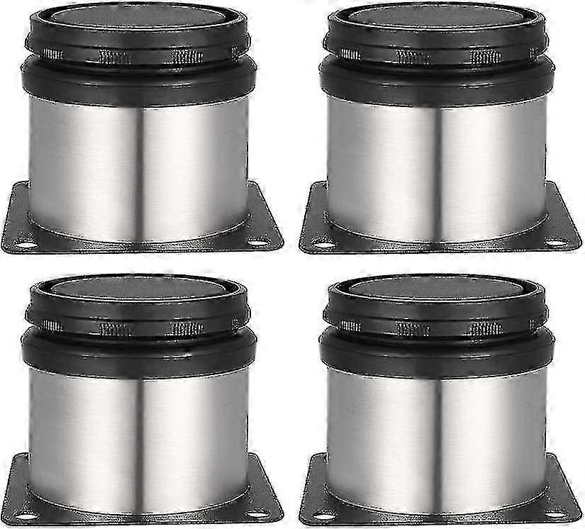 4pcs διευθετήσιμα πόδια επίπλων, γραφείο ανοξείδωτου & πόδια τραπεζιών με τη ρύθμιση ύψους & βίδες