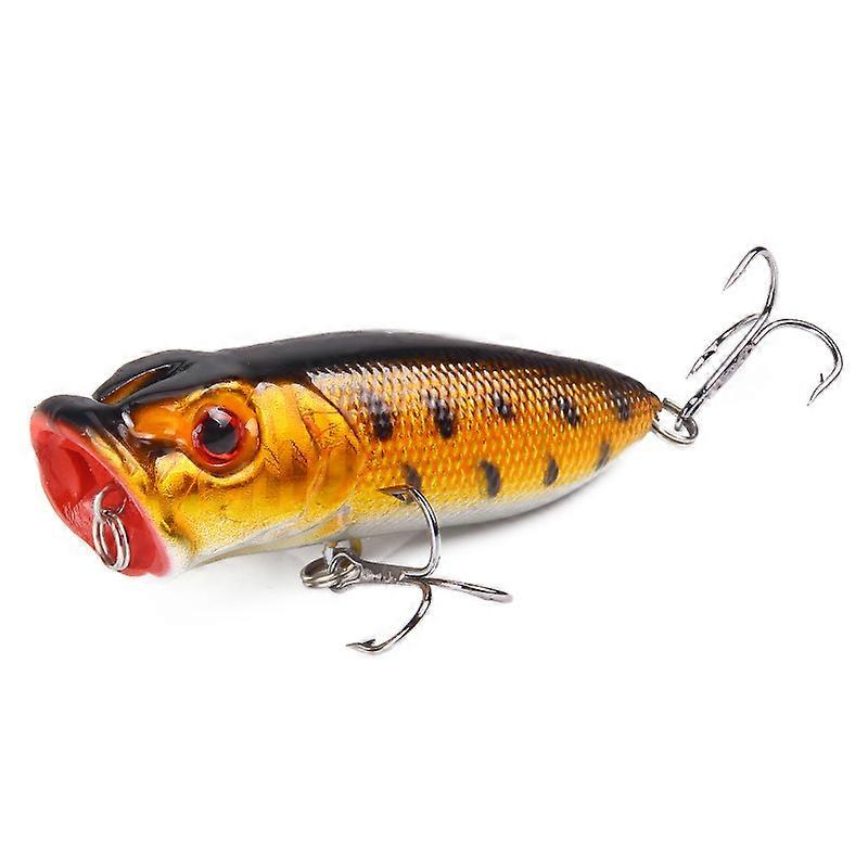 Lure baits, 6.5 cm floating type in 5 colors, mimicking small fish to attract fish to bite the bait
