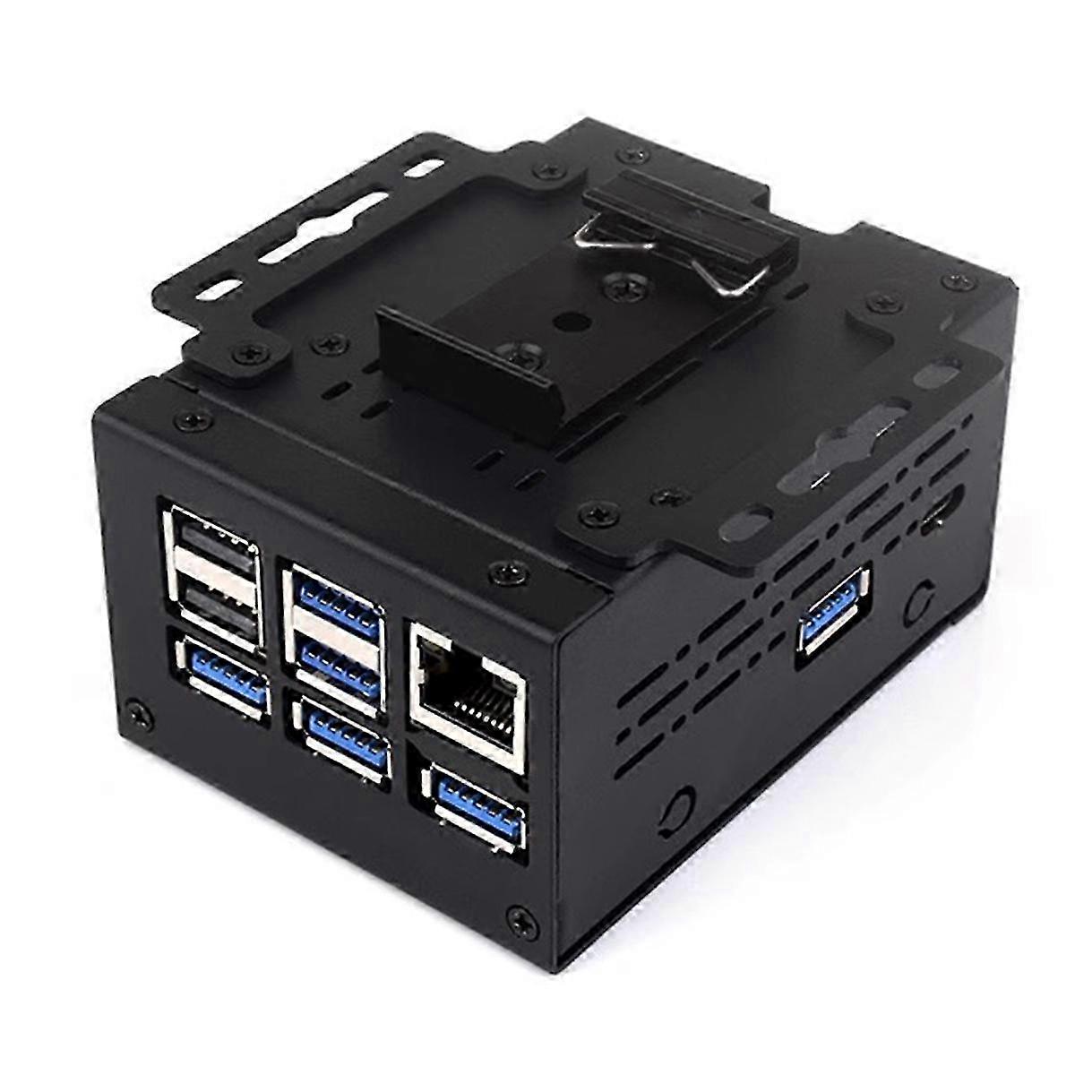 For Raspberry Pi5/5B Industrial Grade Large Space Case D