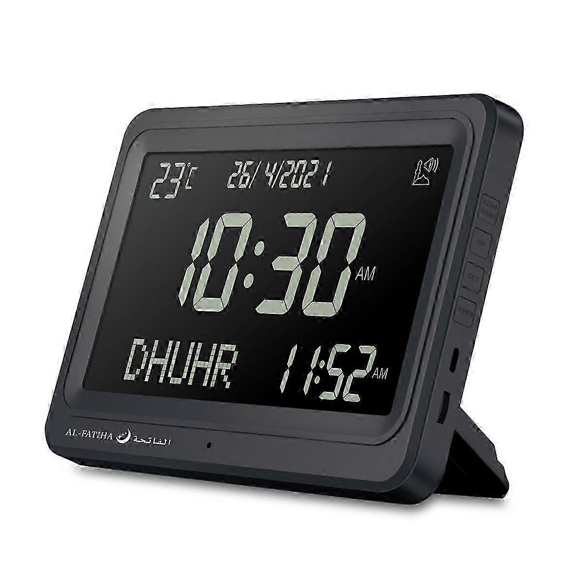 Automatic Digital Azan Clock with 8 Prayer Sounds for Islamic Use