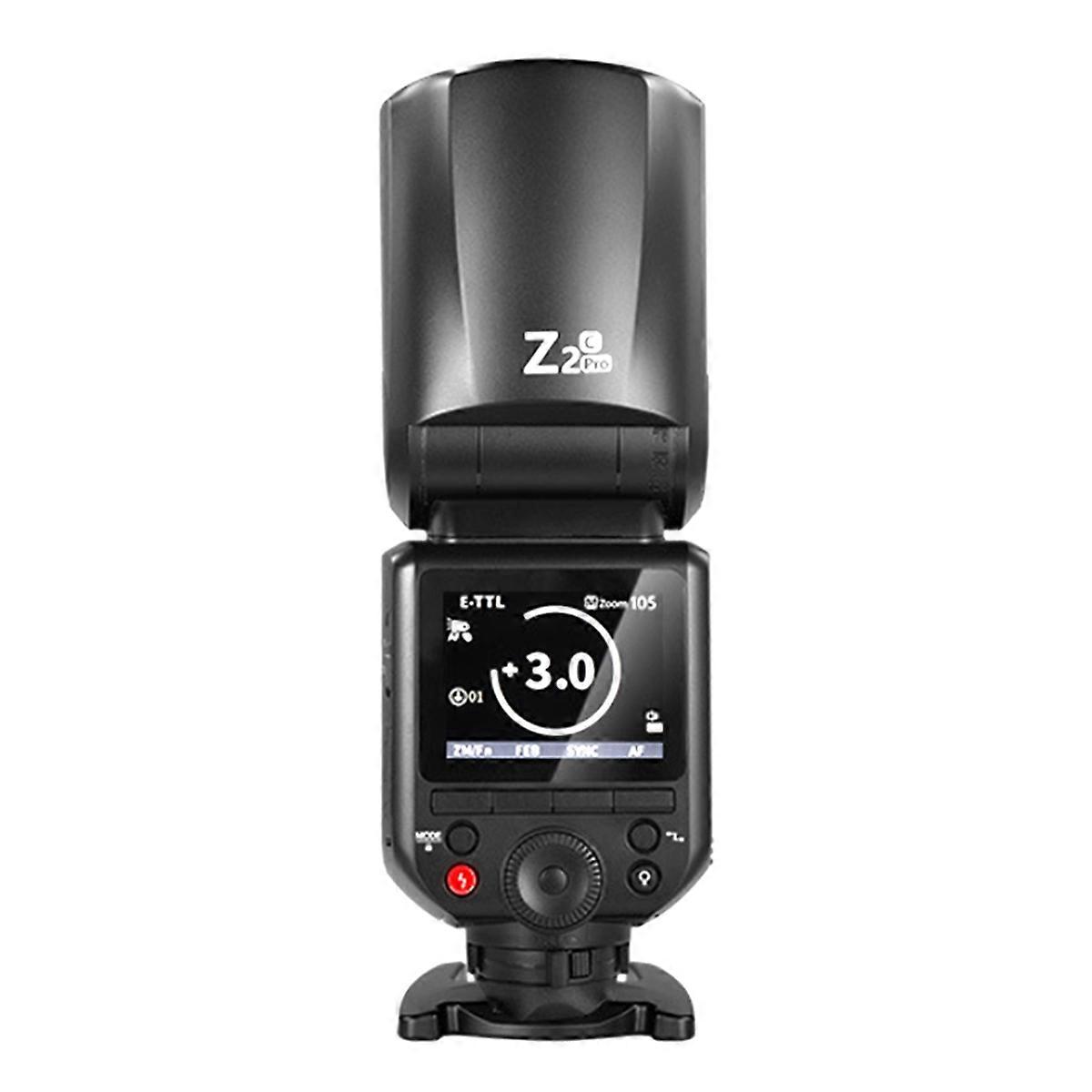 For Z2 PRO 2.4G TTL Round Head Flash Speedlite for