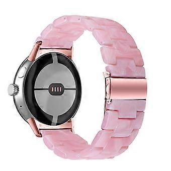 For Google Pixel Watch 3 41mm/Watch 2/Pixel Watch Quick Release Resin Watch Band Replacement Polishe