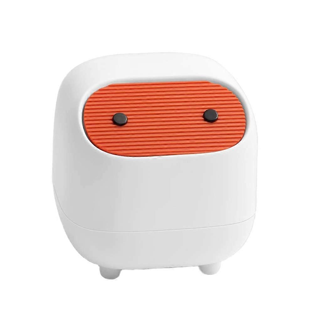 Cute Mini Desktop Trash Can for Desk, Coffee Table, Kitchen