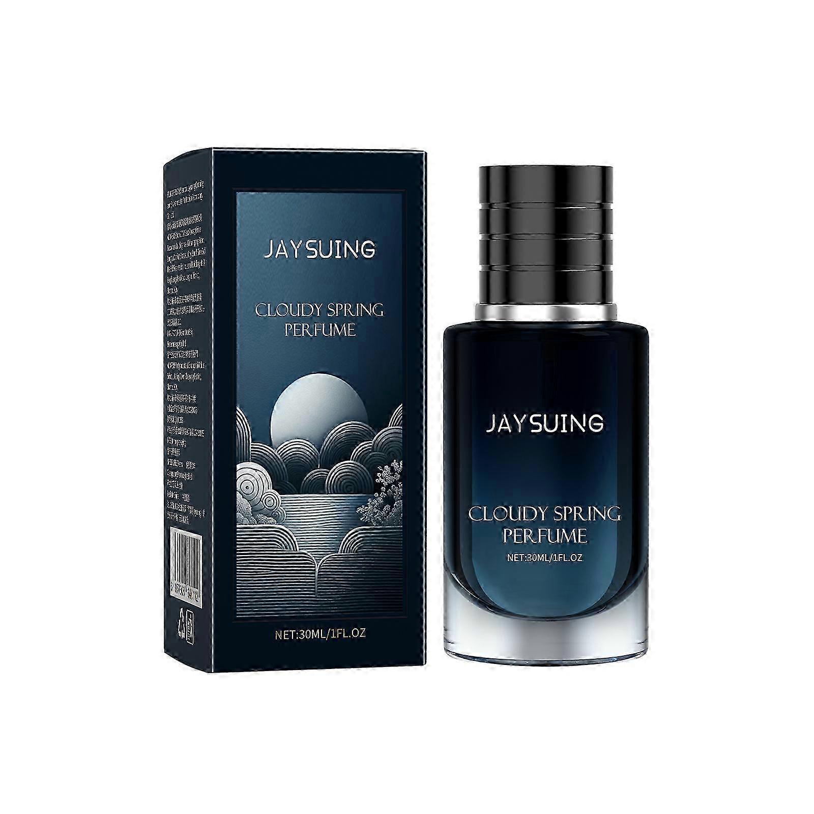 Cloudy Spring Perfume for Men - Fresh, Elegant, Long-Lasting Fragrance, 30ml