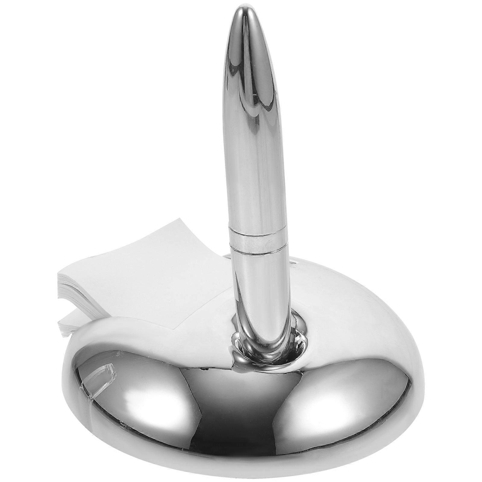 Metal Desktop Signing Pen Holder for Writing Use with Business Pen Base