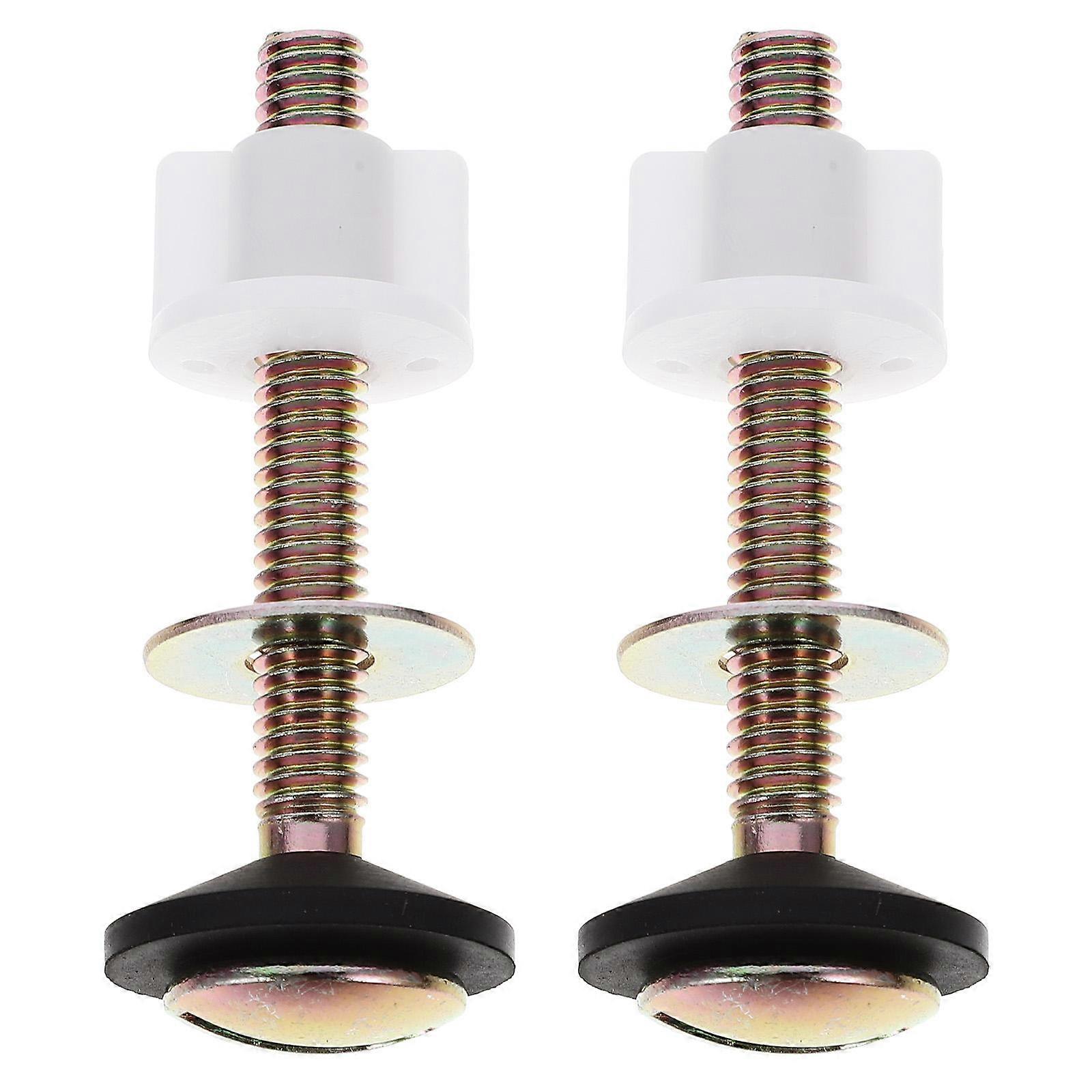 Toilet Seat Bolts Replacement for Toilet 8Pcs Metal Bolts Durable Kit