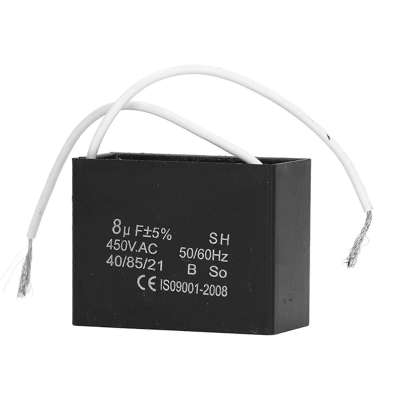 8F Generator Starting Capacitor Fan Motor Air Conditioner Running Capacitor 450VAC