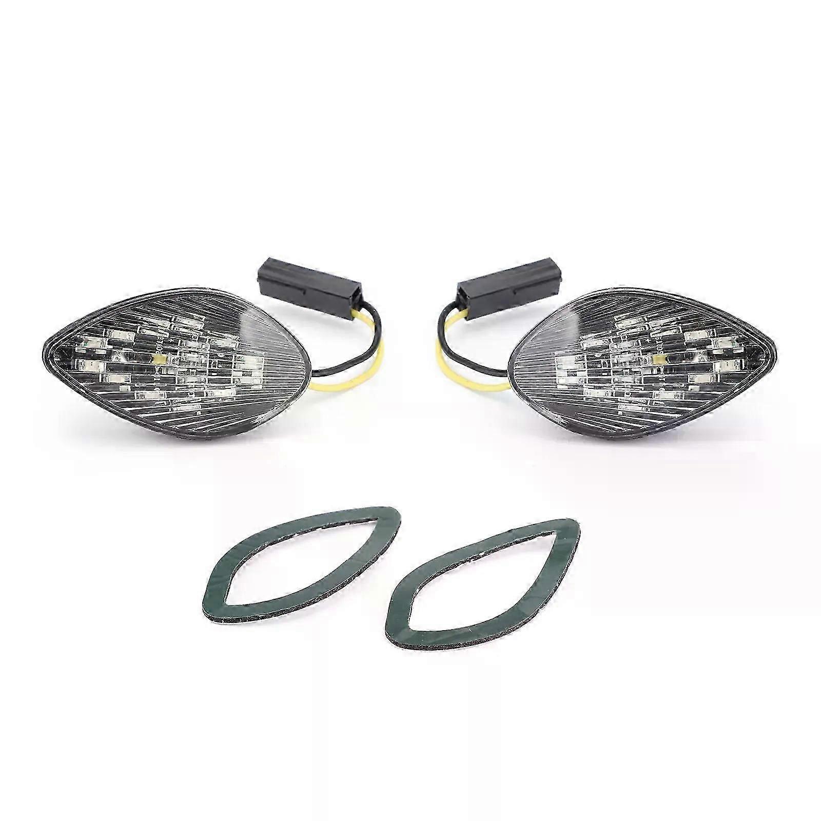 Artudatech Clear Turn Signals For Honda CBR 1000 RR Flush Mount 2004-2005