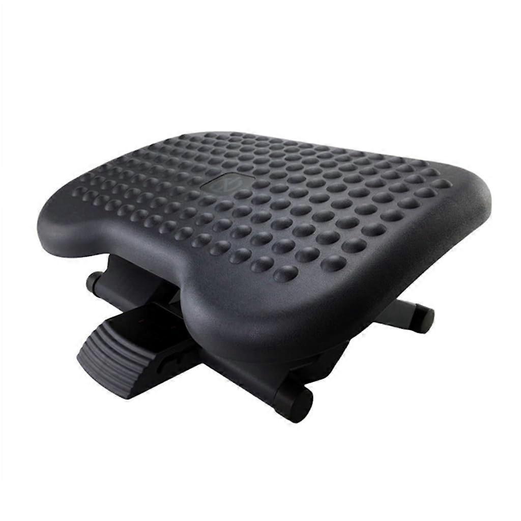 Under Desk Foot Rest Adjustable 3Height Position Adjustment Massage Function For Home And Office