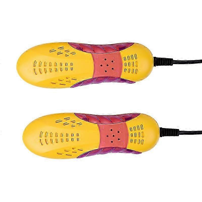 Yellow home shoe warmer