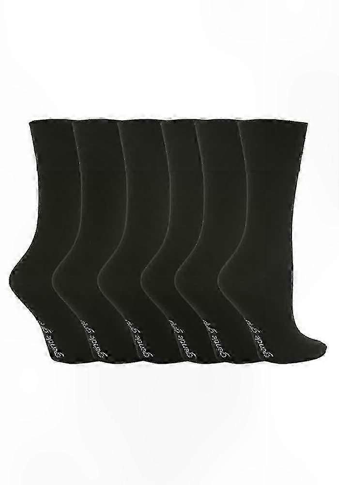 6-Pack Women's Non-Elastic Socks Size 4-8 Cs