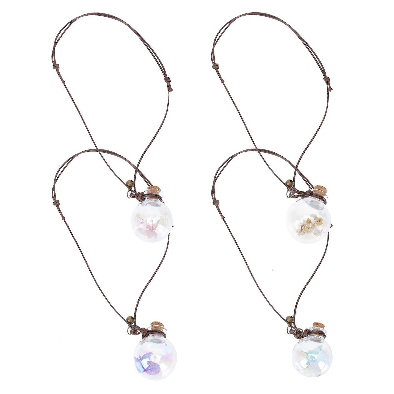 Car Perfume Bottle Pendant Hanging for Car with 24Pcs Bottles Set