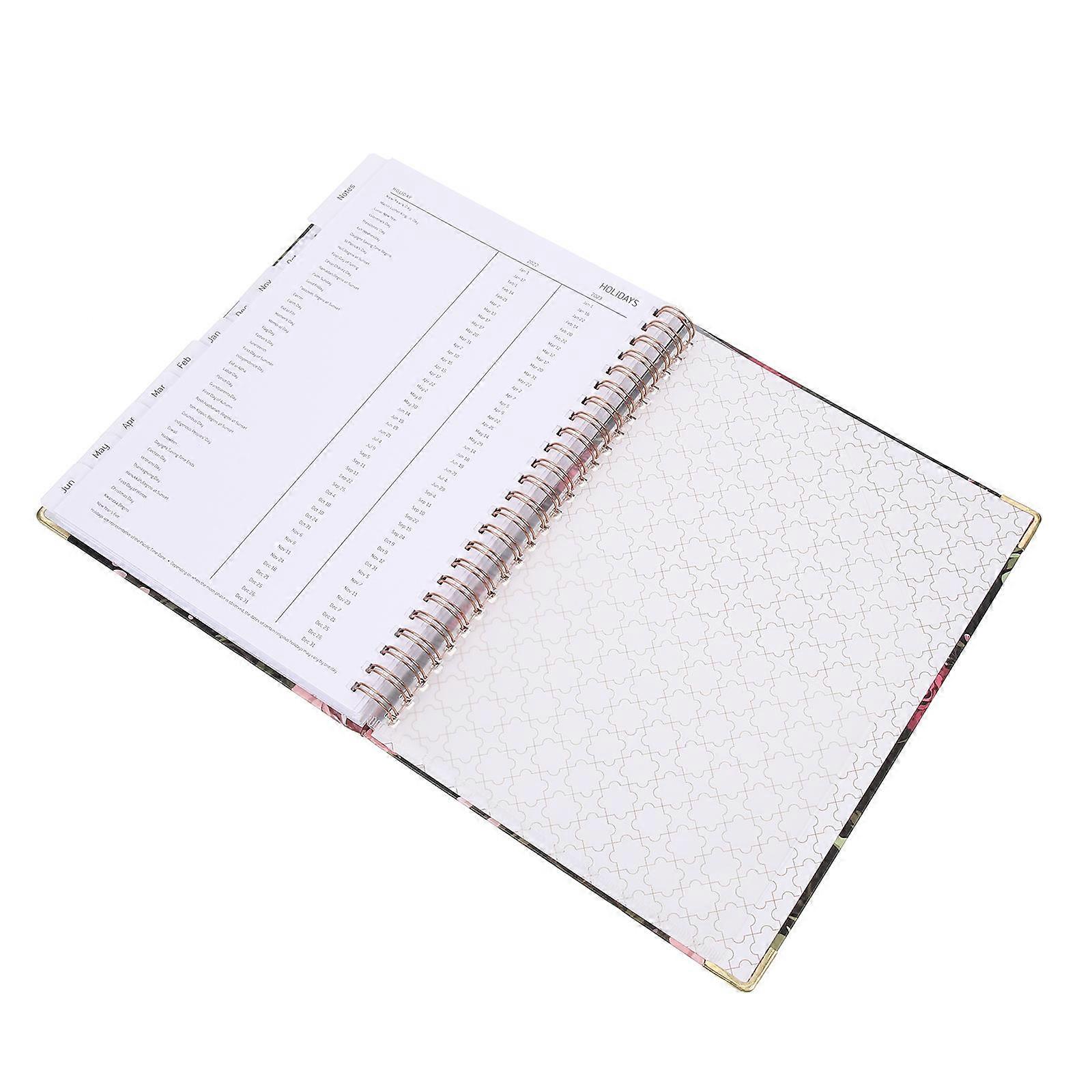 Students Notebook Coil Notebook for Writing Use 3Pcs Daily Plans Notepad