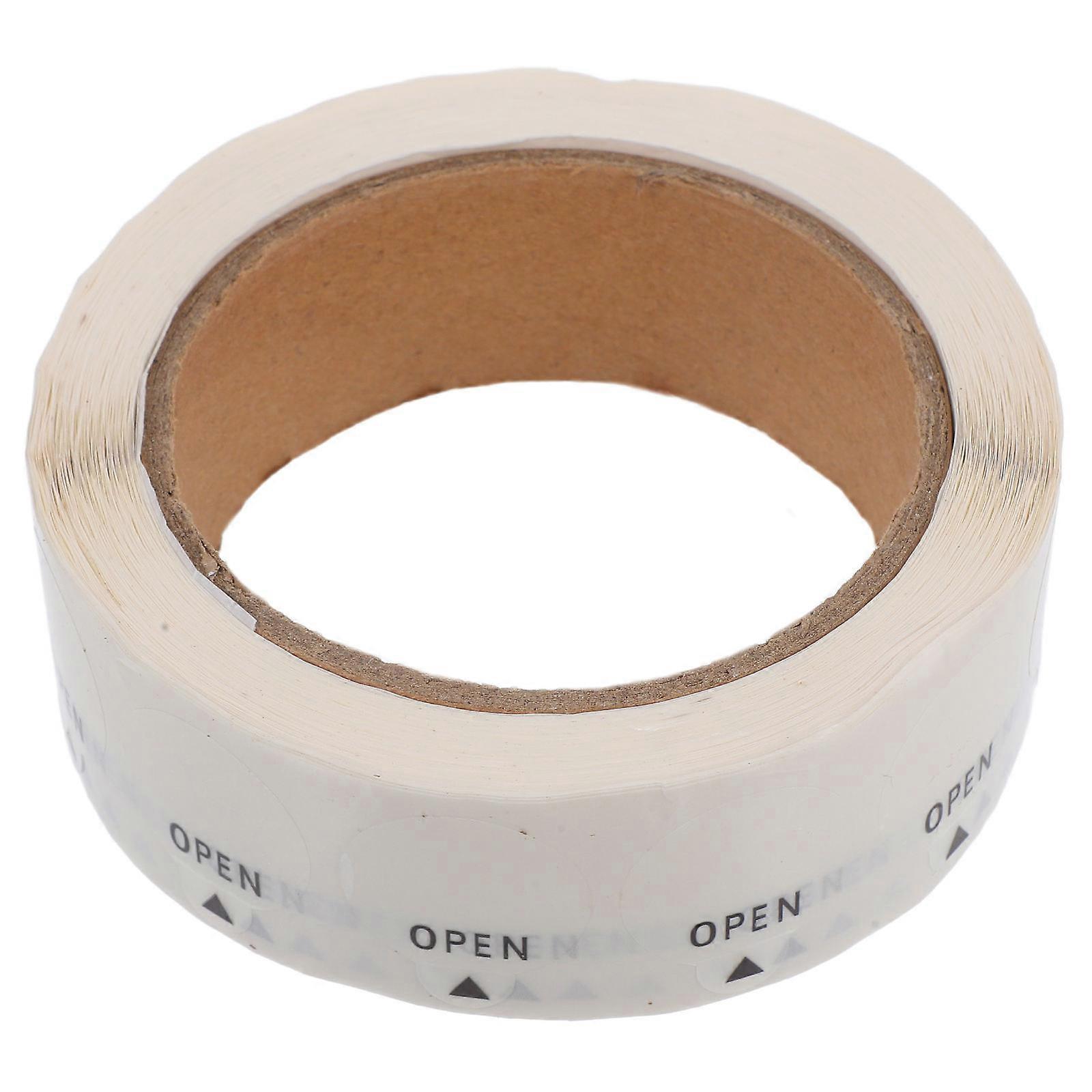 Round Open Labels Clear Stickers for Seal 3000Pcs