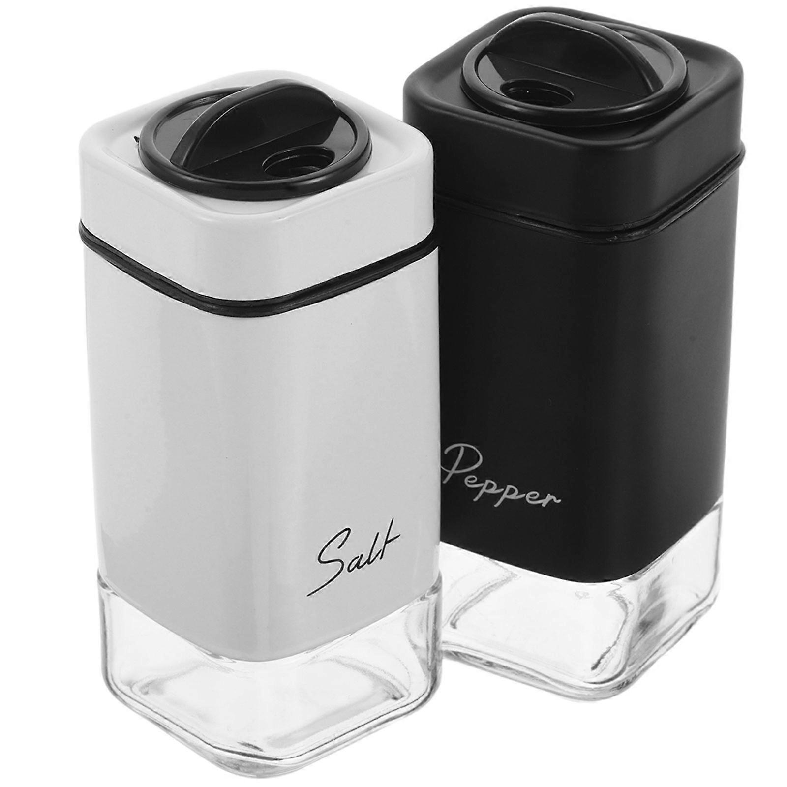 Glass Kitchen Spice Bottle with Tight Seal 4Pcs Set