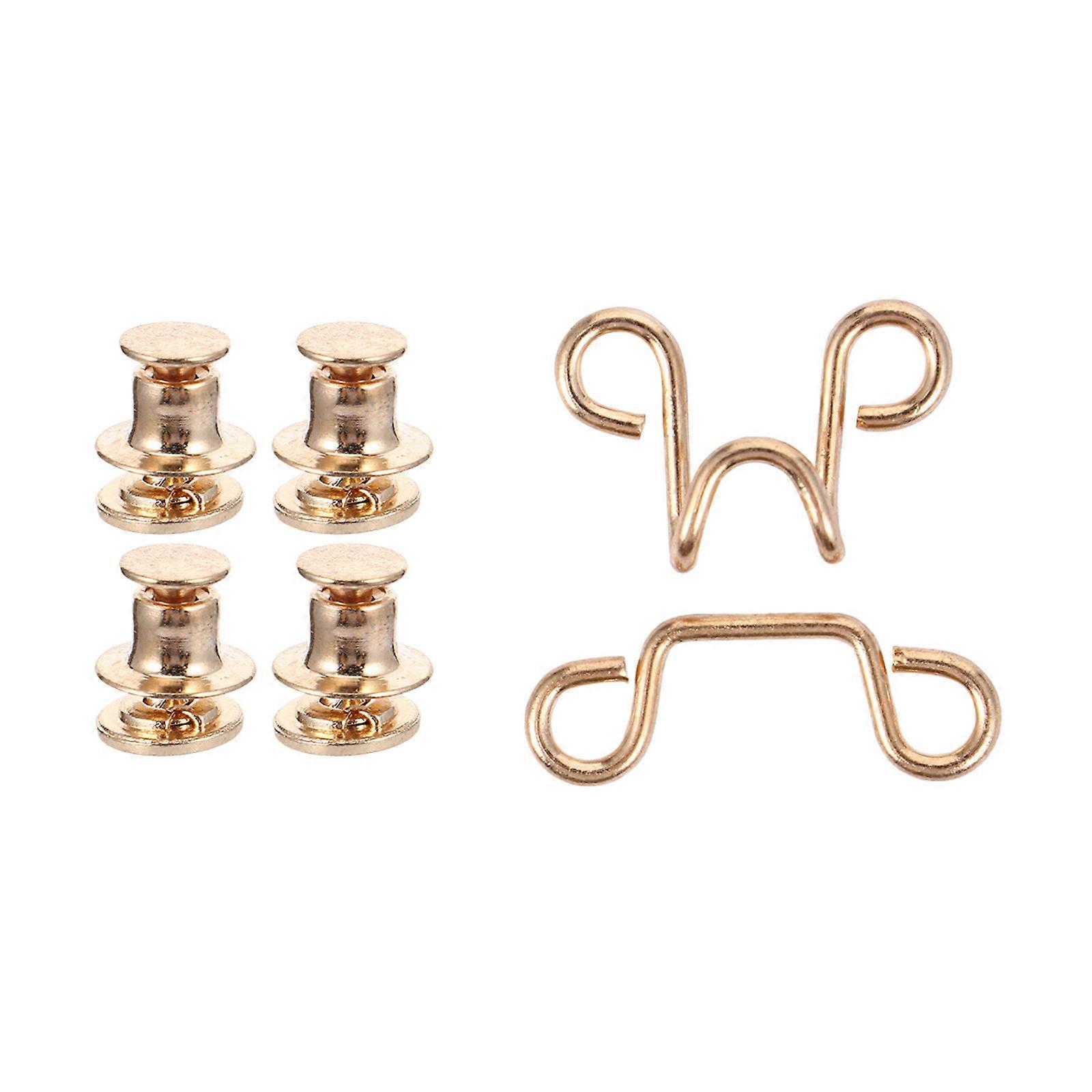 Waist Buckle for Women with Adjustable Pants Buttons 8Sets