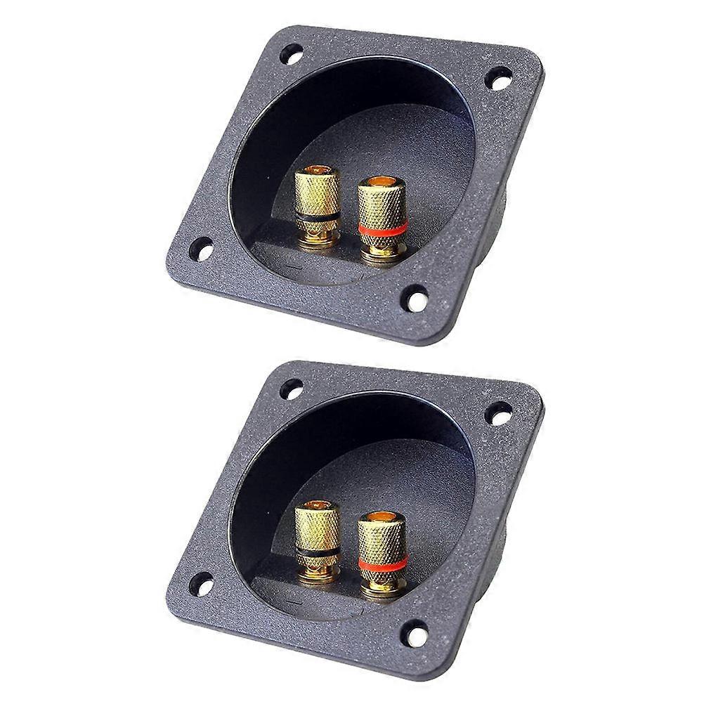 Loudspeaker Connector Accessory 2-Way Speaker Box Connector for 4Pcs