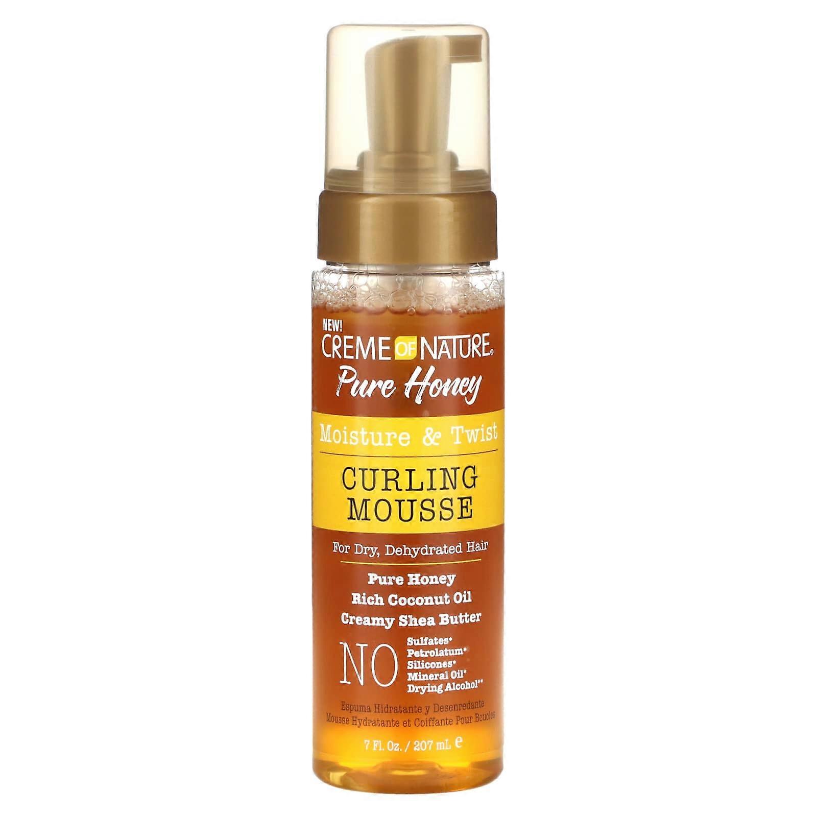 Pure Honey, Moisture & Twist Curling Mousse, 7 fl oz (207 ml)