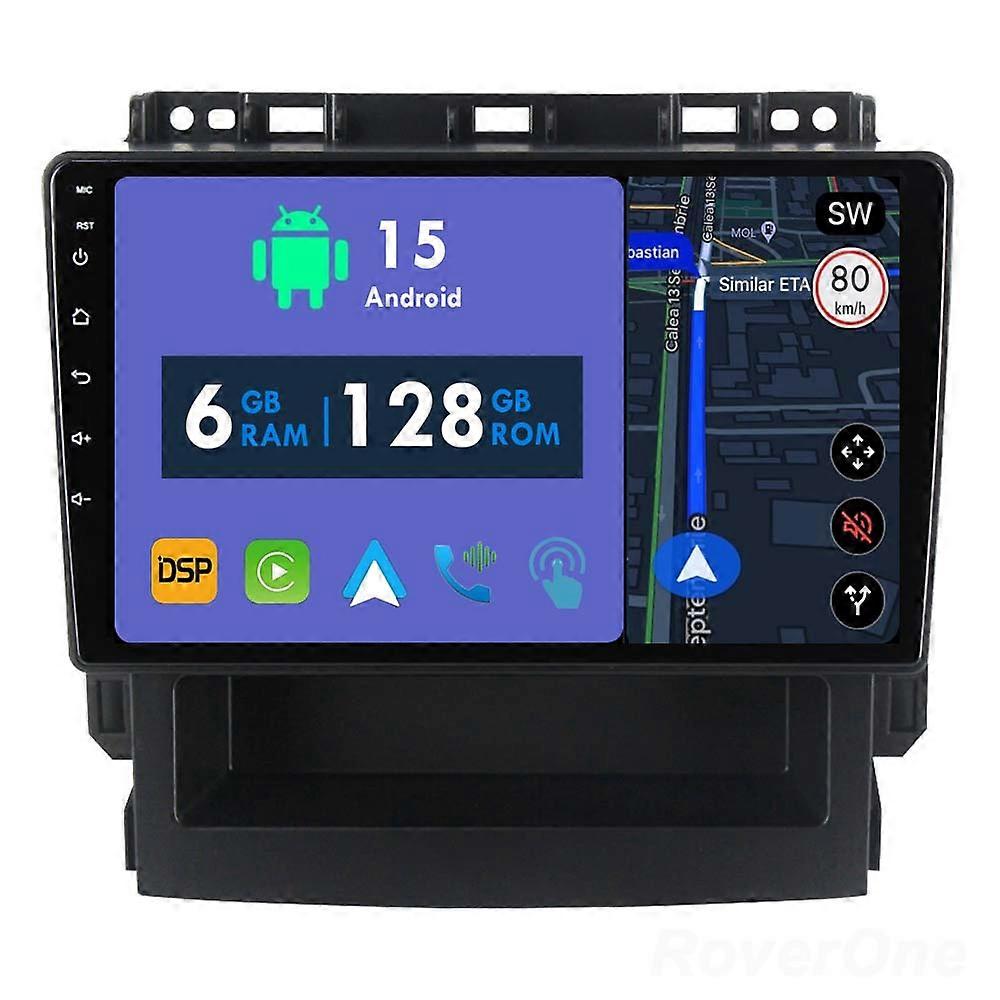 Car Radio 6G+128G CarPlay GPS Navigation Head Unit for Subaru Forester 5 Impreza 5 2018 - 2023 Android Auto Bluetooth Stereo Touch Screen