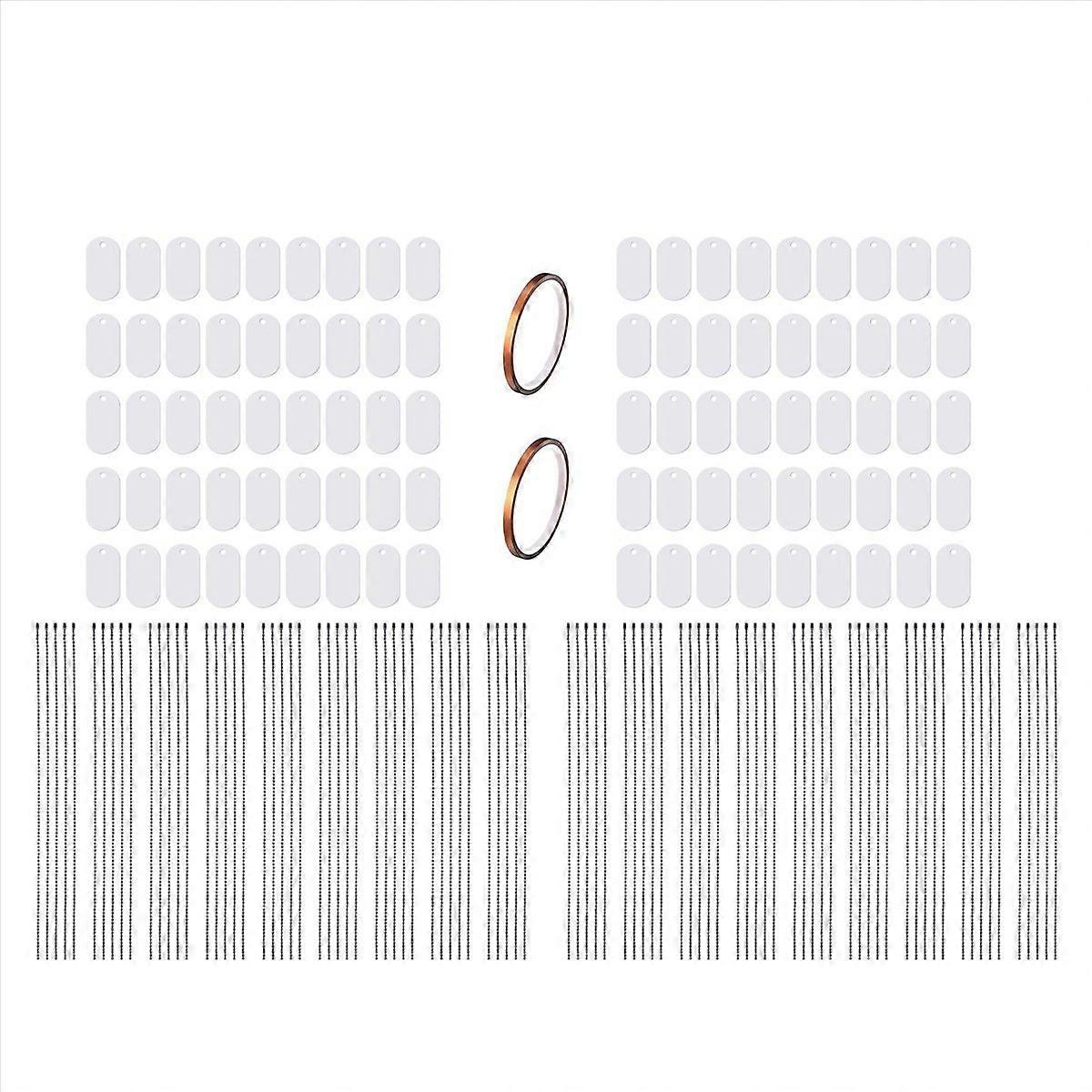 45 Stück Sublimations-Hundemarken