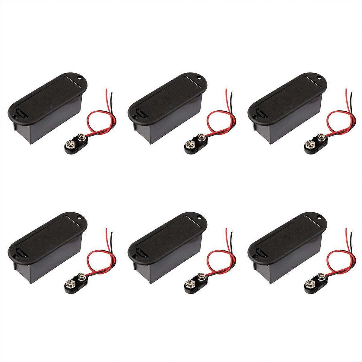 9V Battery Holder Case for Active Guitar Bass Pickup