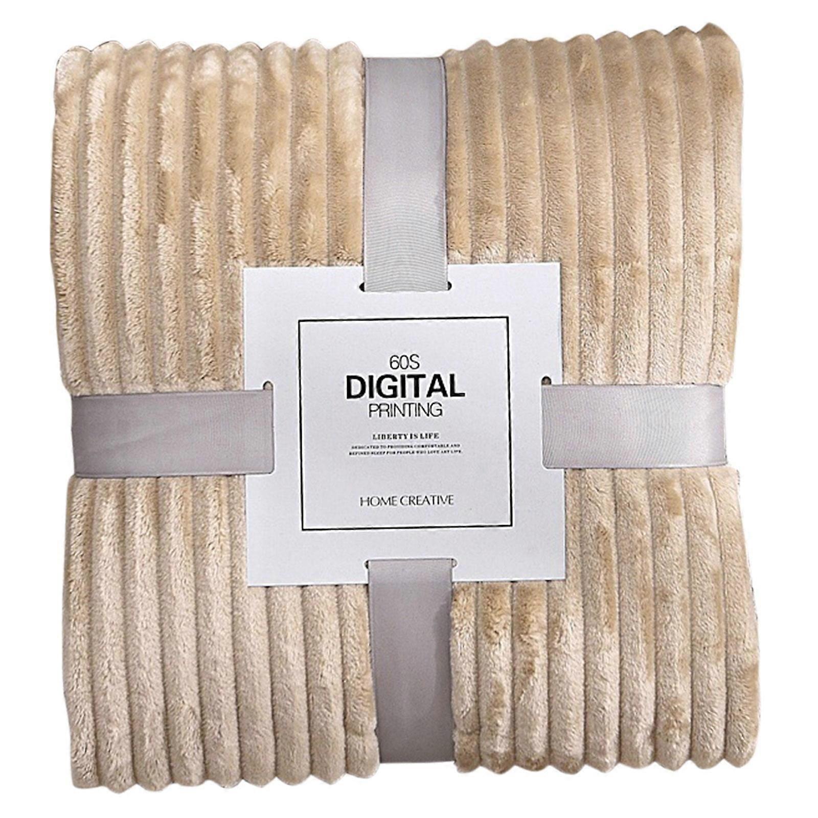 Clearance! FNGZ Blanket, Polyester Blanket, 120X200Cm Sleeping Blanket Throw Blanket Suitable for Sofa, Couch, Bed (Ribbon + Card), 1 X Blanket