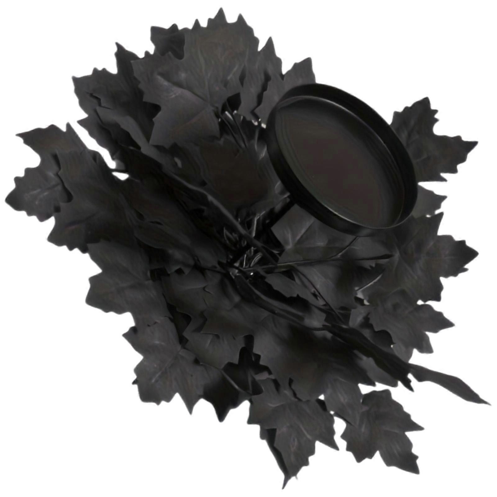 Realistic Autumn Harvest Candle Holders Stand With Halloween Christmas Accent Rusts Proof Metal Base For Decorative Use Multicolor