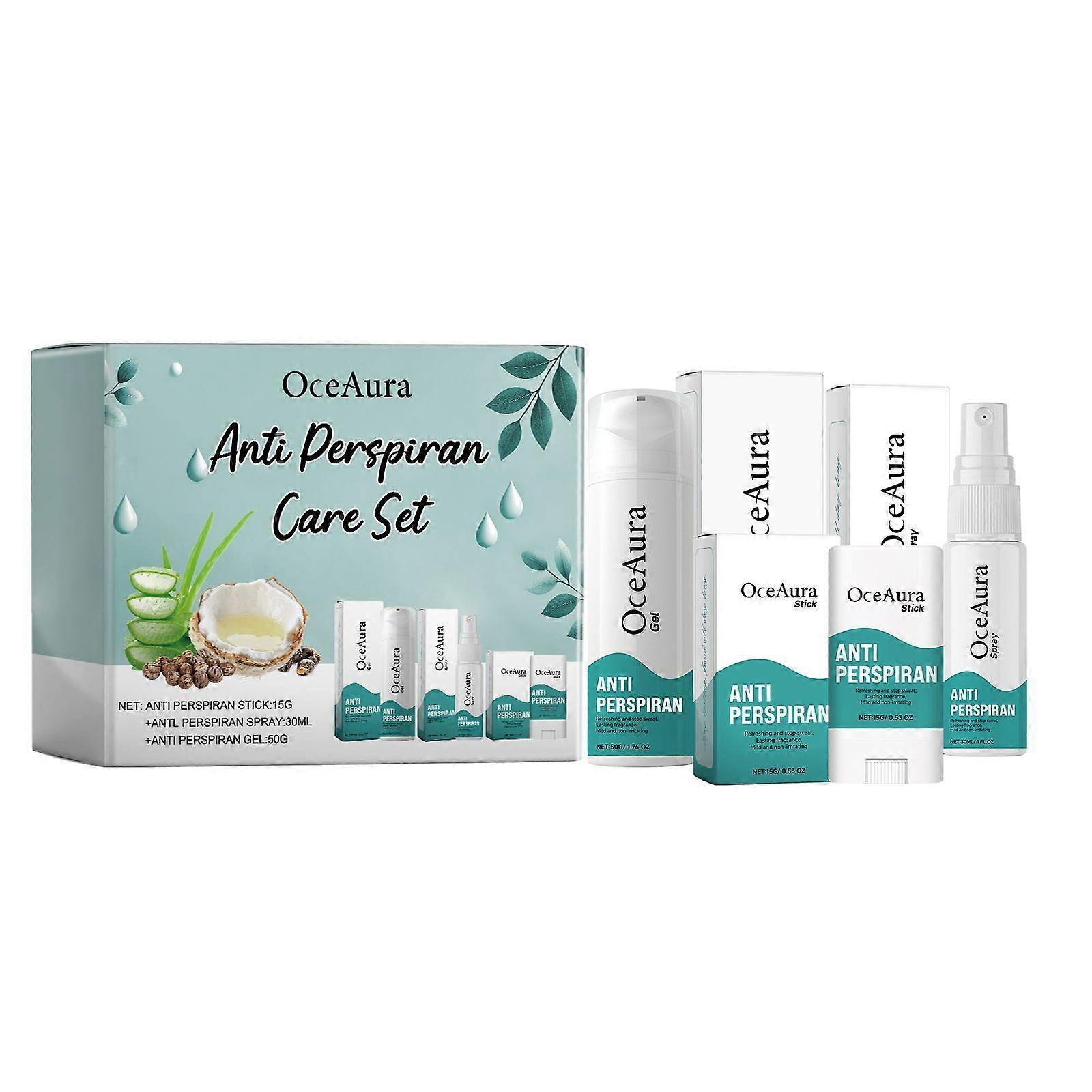 Oceaura Fresh Deodorizing Body Care Set: Long-Lasting