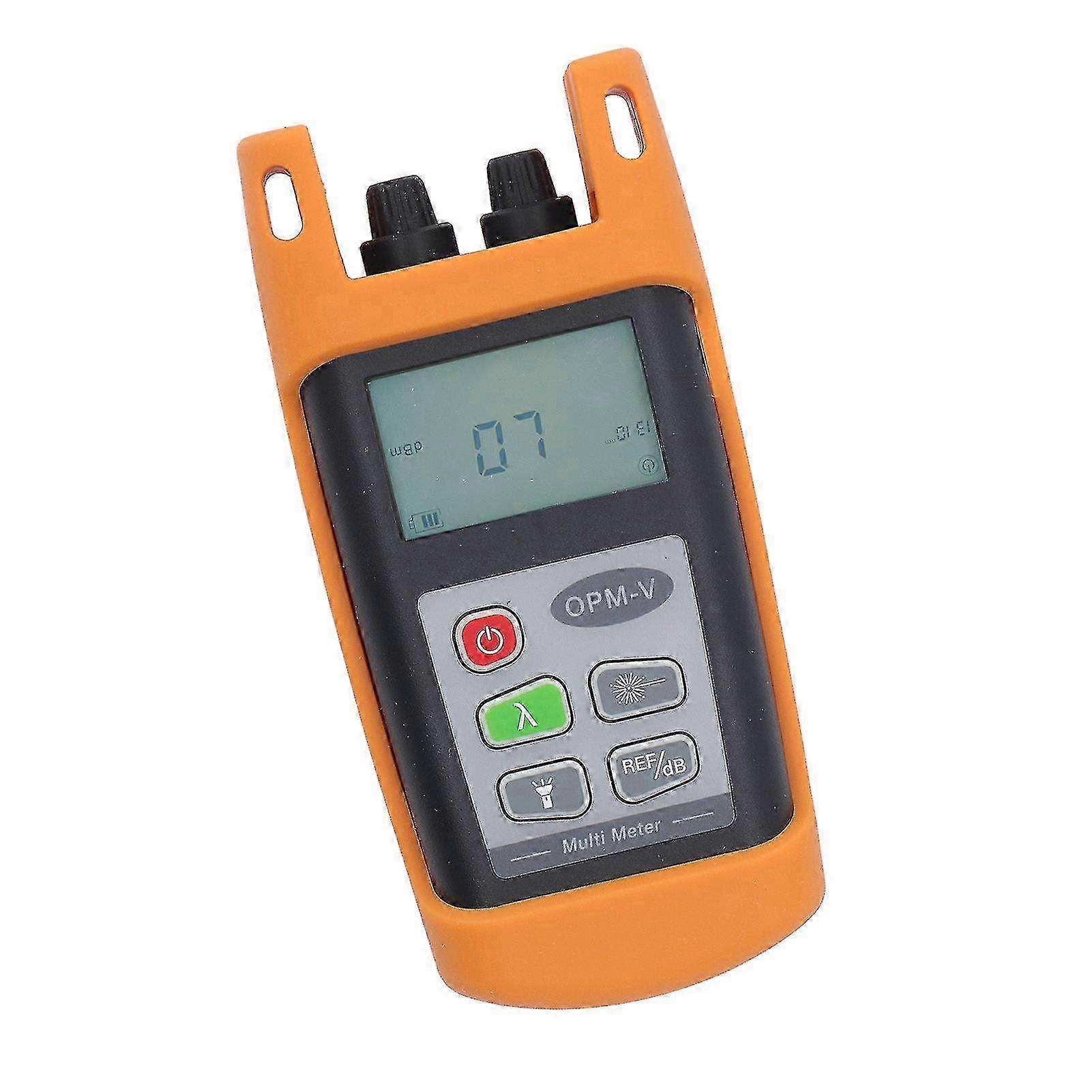 Fiber Optical Power Meter with Visual Fault Locator ‑70 to +6 DBm High Accuracy Professional Mini Fiber Light Attenuation Tester