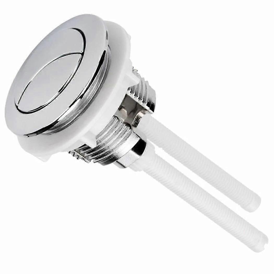 38 mm Double push button for toilet flush Chrome High Pressure pumping Toilet accessories Closes tool