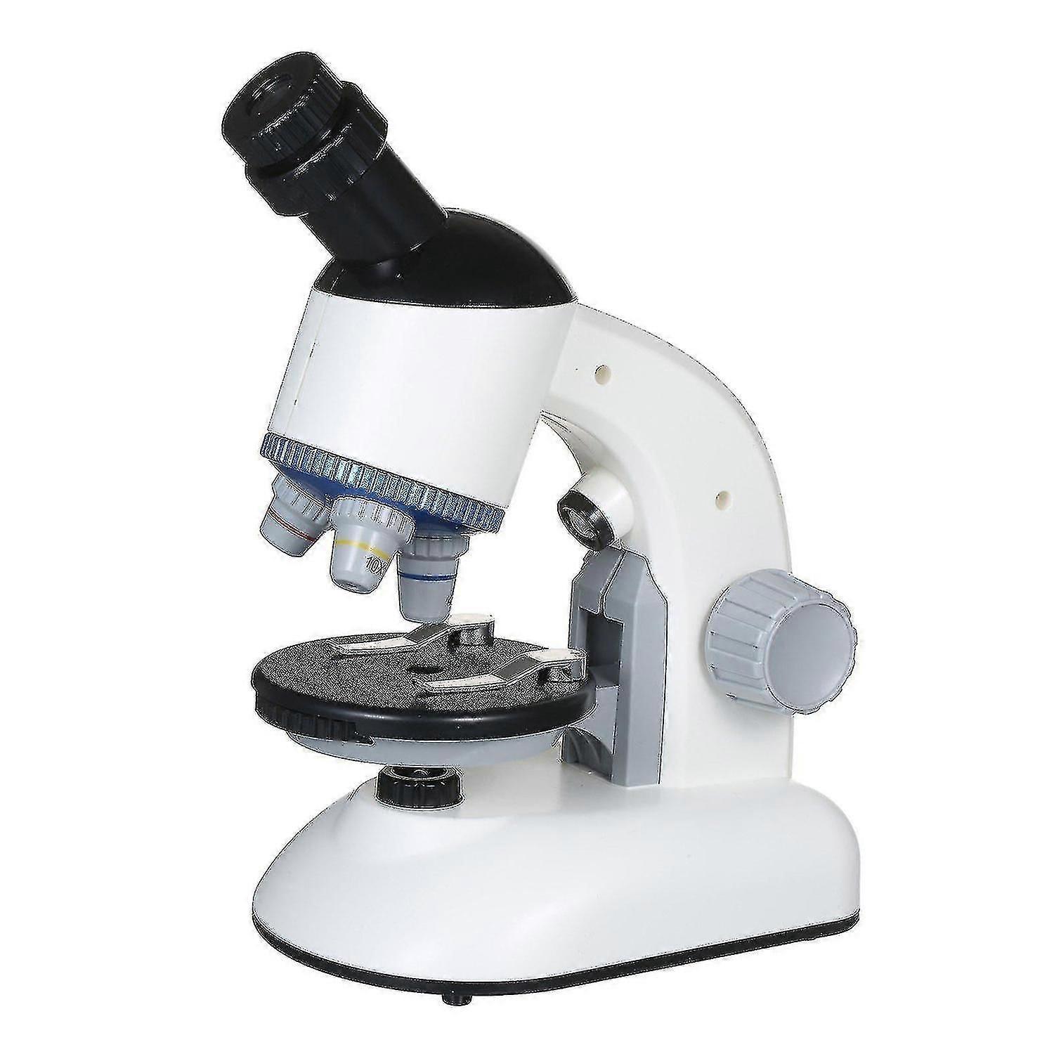 Kids Microscope Objects And Specimen Observation Magnification With Battery Led Light