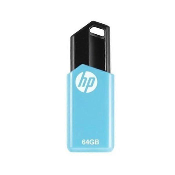 Pendrive - HP - V150W - USB 2.0 - Blue - Compatible with Windows and Mac OS