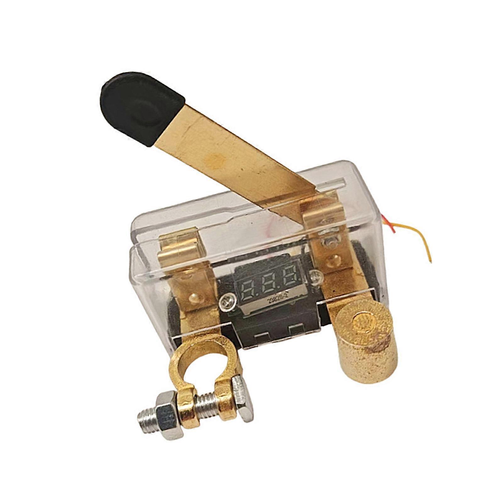 12/24V Power Battery Disconnect Switches With Power Indicator Waterproof Housing For Automotive Marine Applications Multicolor