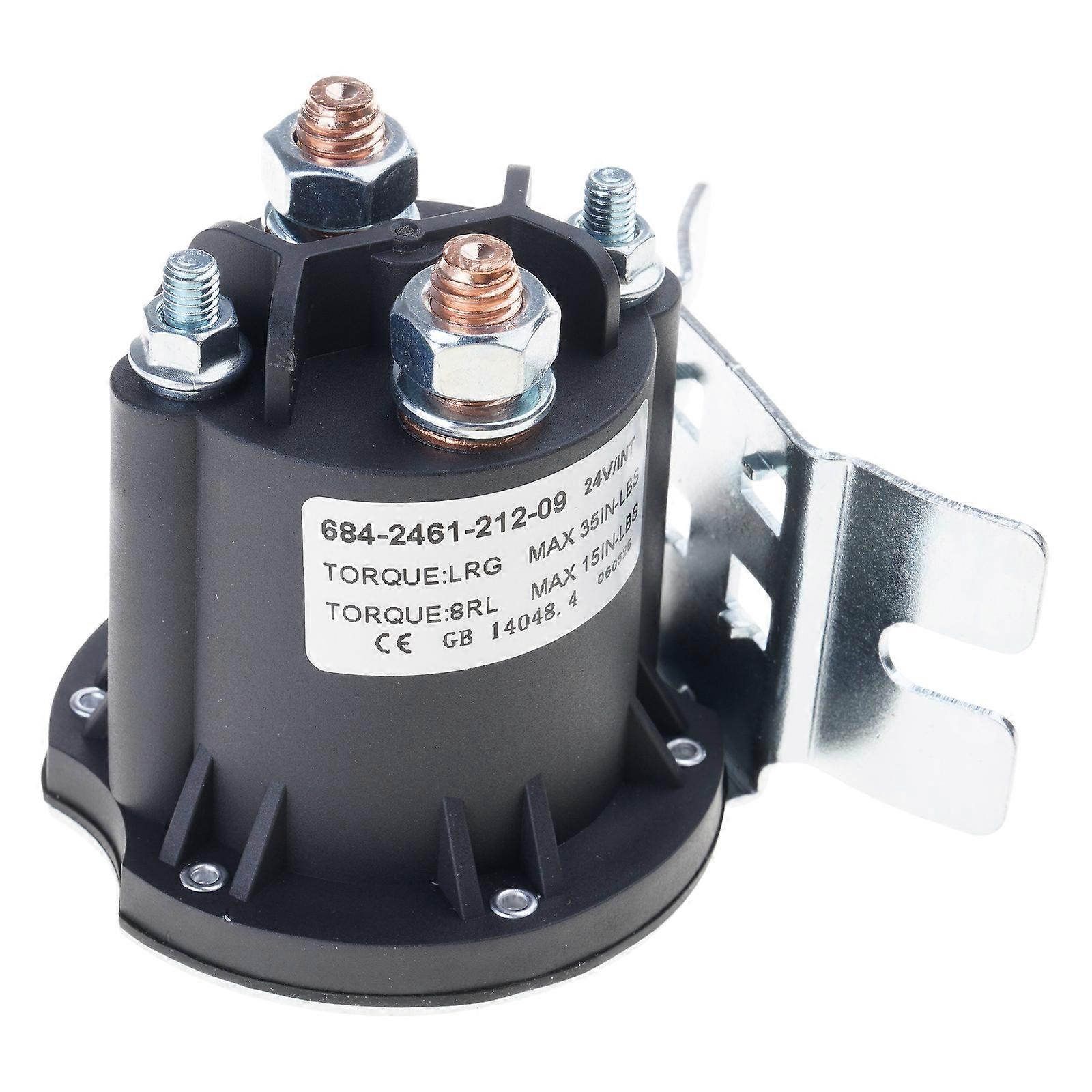 12V 24V 200A Relays Starter Direct Current Contactor Heavy Duty For Electric Toy Forklift Parts Multicolor