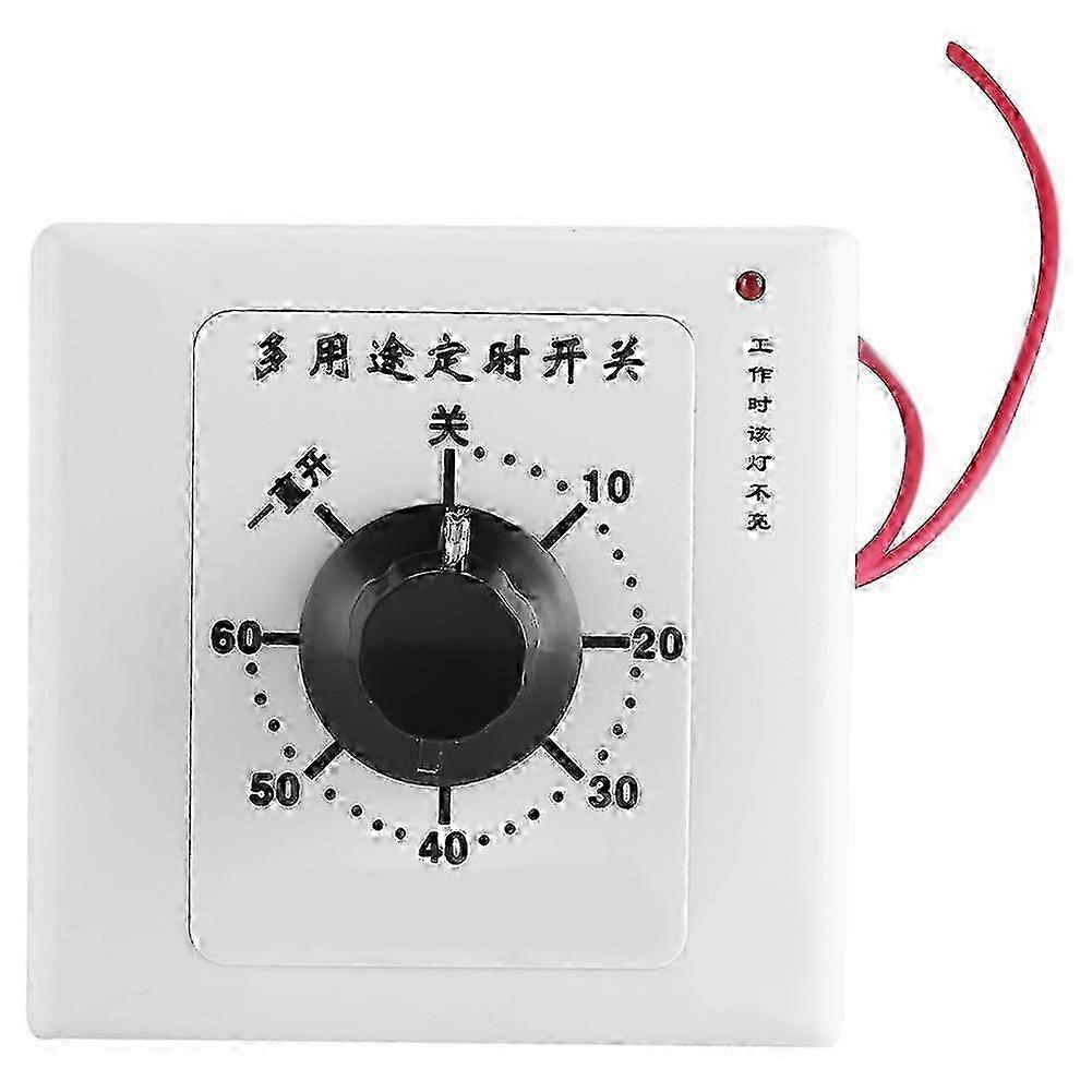 220V 10A Multi functional Water Pump 60 Minutes Timer Controller Manual Operated Switch