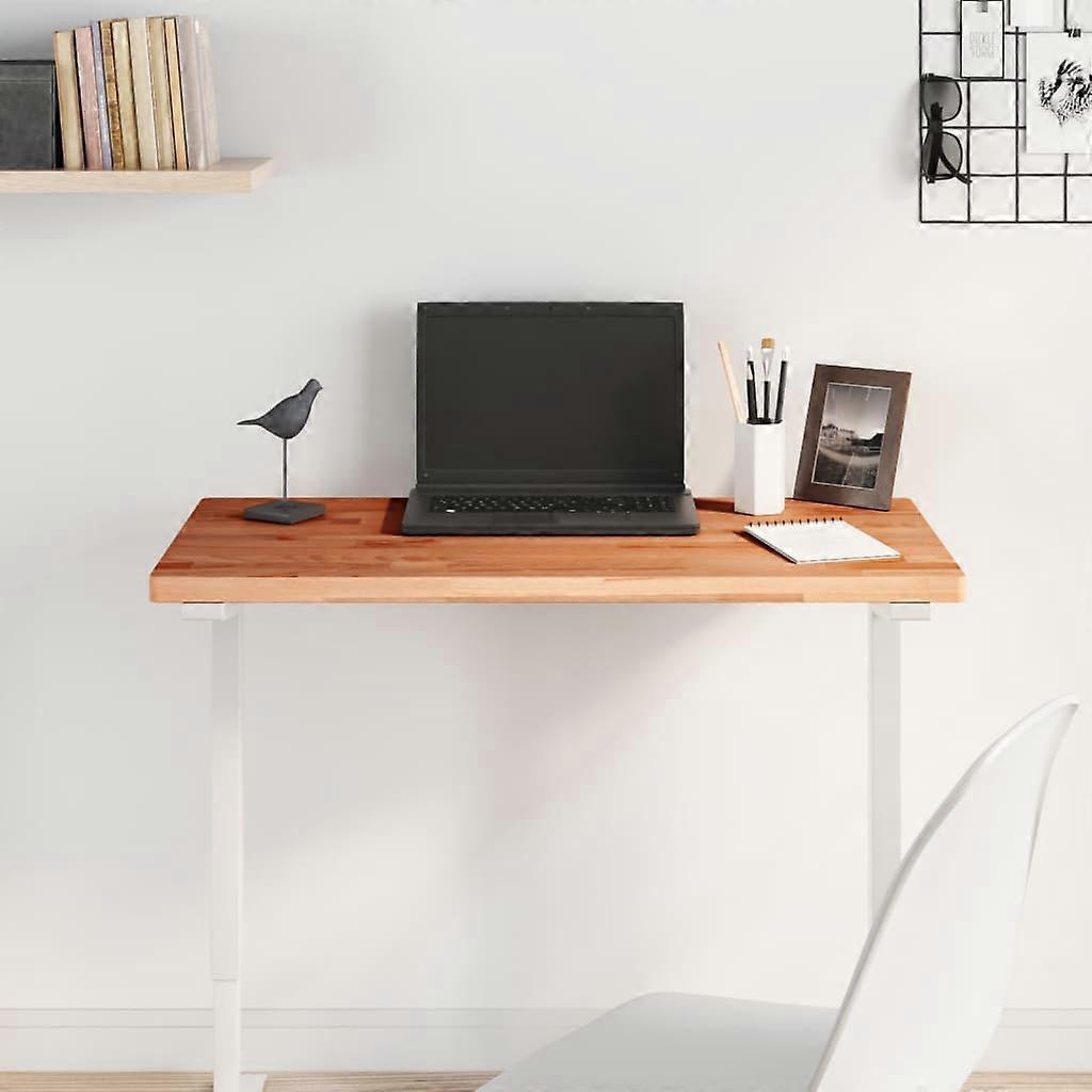 桌面 80x40x2.5 cm 矩形实心山毛榉木