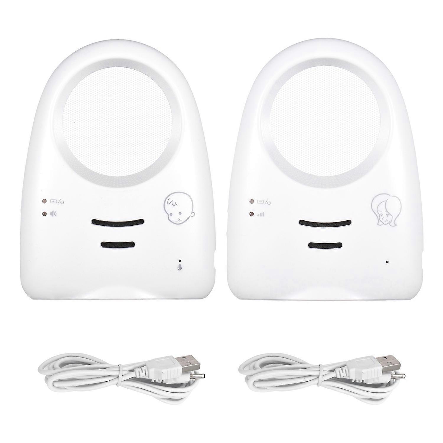 Baby Monitor Portable 2.4GHz Wireless Digital One Way Talk Audio Baby Monitor Intercom for Home